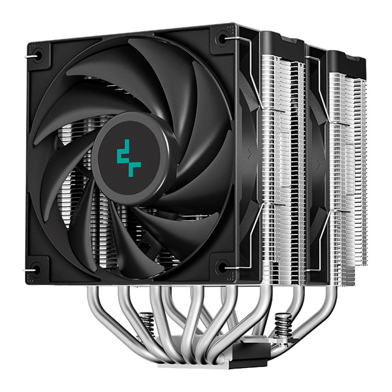 Cooler Para Processador Deepcool AG620 Digital, 120mm, Preto, R-AG620-BKNDMN-G-1 - imagem 1