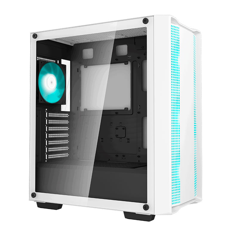 Gabinete Gamer Deepcool CC560 V2, Mid-Tower, Lateral de Vidro, Com 4 Fans, Branco, R-CC560-WHGAA4-G-2 - miniatura 3