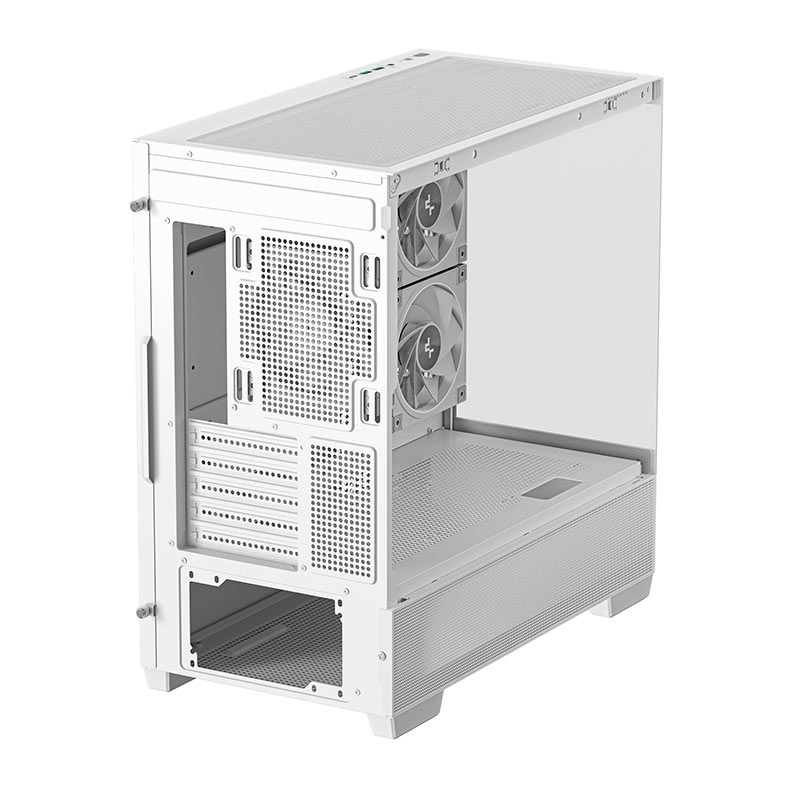 Gabinete Gamer Deepcool CG380, ARGB, Mini-Tower, Lateral de Vidro, Com 3 Fans, Branco, R-CG380-WHAGM3-G - miniatura 9
