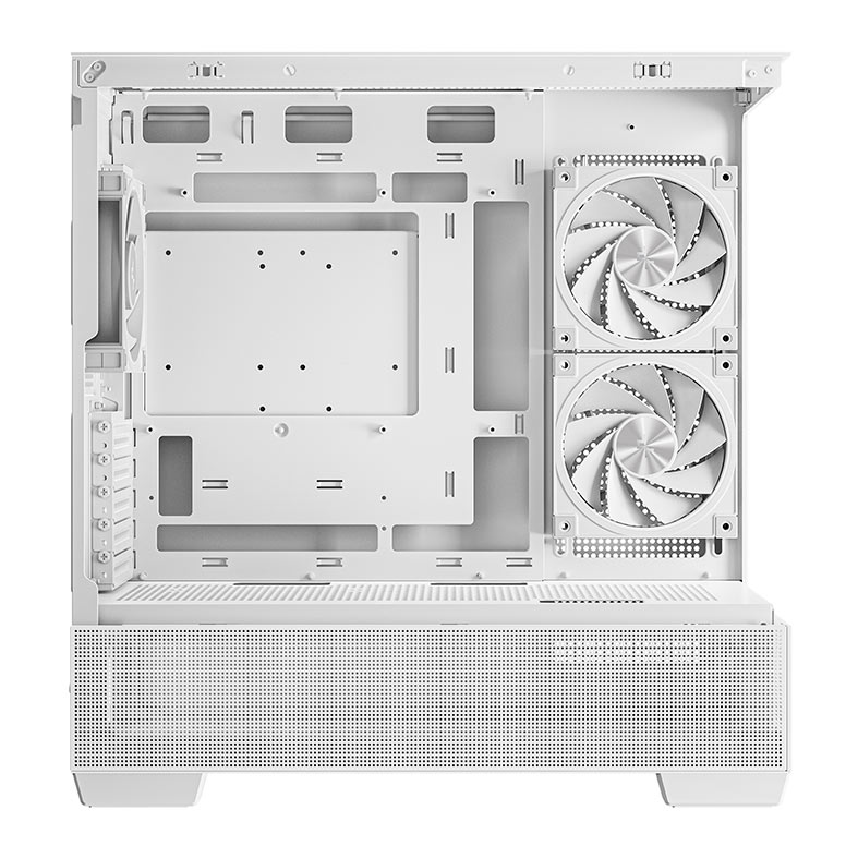 Gabinete Gamer Deepcool CG380, ARGB, Mini-Tower, Lateral de Vidro, Com 3 Fans, Branco, R-CG380-WHAGM3-G - miniatura 6