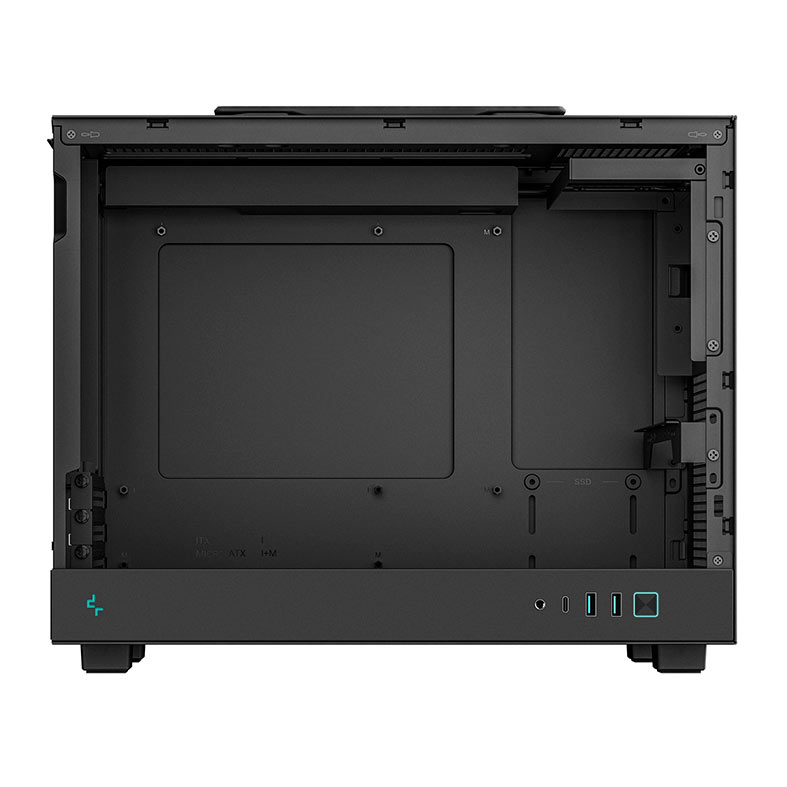 Gabinete Gamer Deepcool CH160 Plus, Mini-Tower, Lateral de Vidro, Preto, R-CH160-BKNGM0-G - miniatura 7