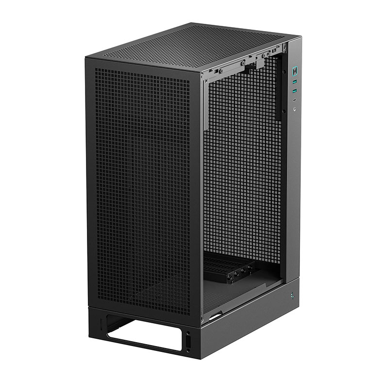 Gabinete Gamer Deepcool CH170 Plus, Mini-Tower, Lateral de Vidro, Preto, R-CH170-BKNGM0-G - miniatura 8