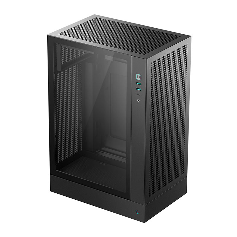 Gabinete Gamer Deepcool CH170 Plus, Mini-Tower, Lateral de Vidro, Preto, R-CH170-BKNGM0-G - miniatura 4