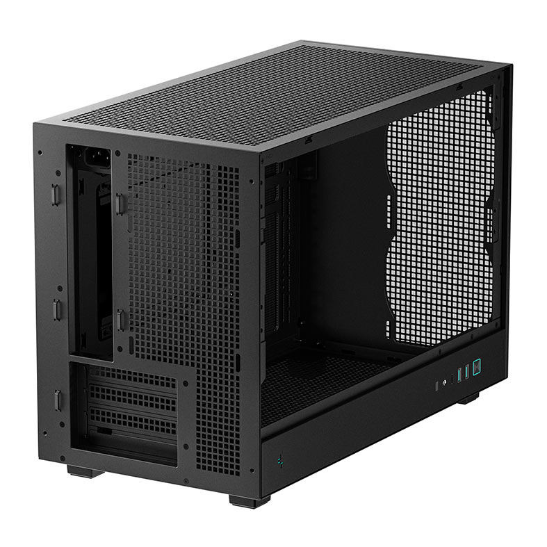 Gabinete Gamer Deepcool CH260, Mini-Tower, Lateral de Vidro, Preto, R-CH260-BKNGM0-G-1 - miniatura 8