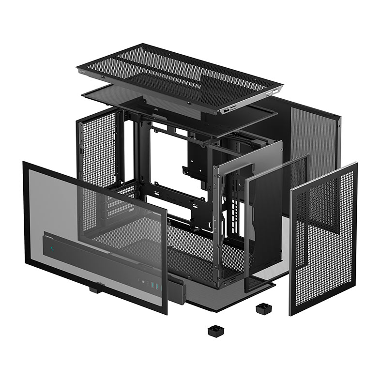Gabinete Gamer Deepcool CH260, Mini-Tower, Lateral de Vidro, Preto, R-CH260-BKNGM0-G-1 - miniatura 10