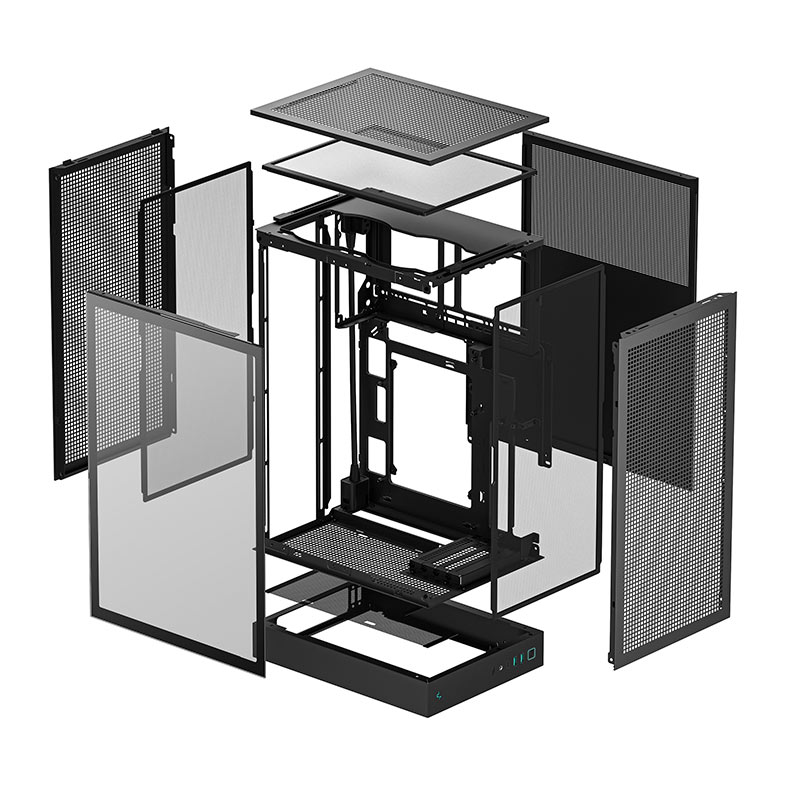 Gabinete Gamer Deepcool CH270, Mini-Tower, Lateral de Vidro, Preto, R-CH270-BKNGM0-G-1 - miniatura 9