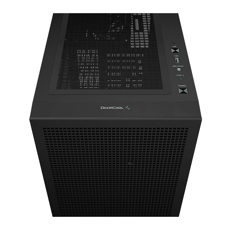 Gabinete Gamer Deepcool CH560 Digital, ARGB, Mid-Tower, Lateral de Vidro, Com 4 Fans, Preto, R-CH560-BKAPE4D-G-1 - miniatura 8