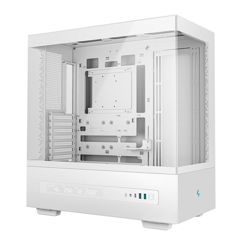 Gabinete Gamer Deepcool CH690 Digital, Mid-Tower, Lateral de Vidro, Branco, R-CH690-WHNNA0D-G-1 - miniatura 4