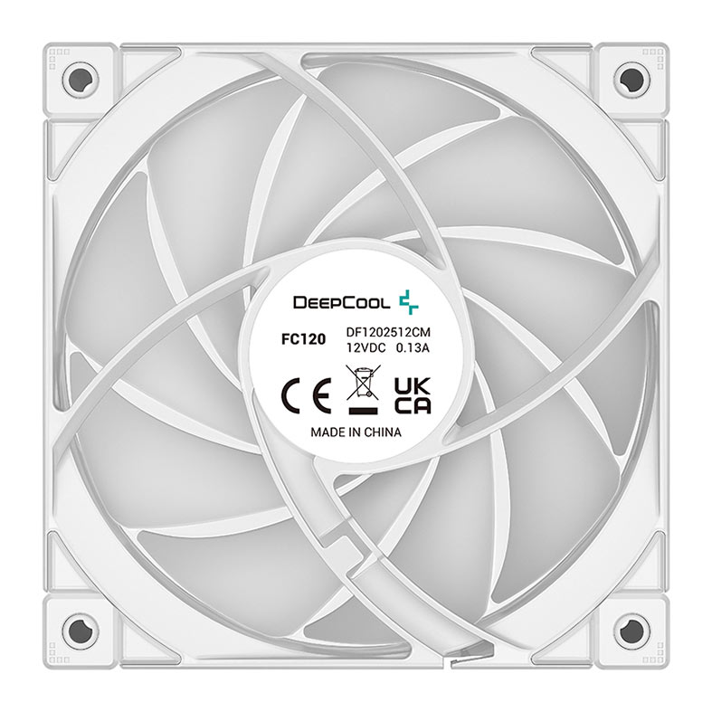 Ventoinha Deepcool FC120 White, 3x 120mm, A-RGB, R-FC120-WHAMN3-G-1 - miniatura 7