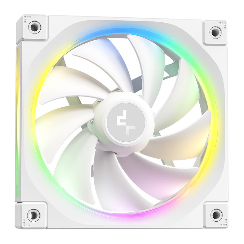 Water Cooler DeepCool LQ240, RGB, 240mm, Branco, R-LQ240-WHDSMC-G-1 - miniatura 5