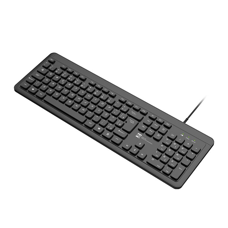 Teclaco Membrana R8 1809, Chocolate Keys, ABNT2, Preto, R8-1809-BK - miniatura 5