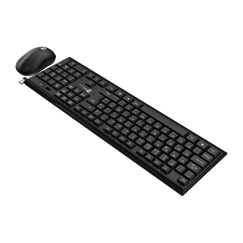 PRE VENDA - Kit Teclado e Mouse R8 1913, 1000DPI, ABNT2, Preto, R8-1913-BK - miniatura 6