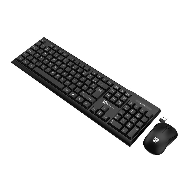 PRE VENDA - Kit Teclado e Mouse R8 1913, 1000DPI, ABNT2, Preto, R8-1913-BK - miniatura 4