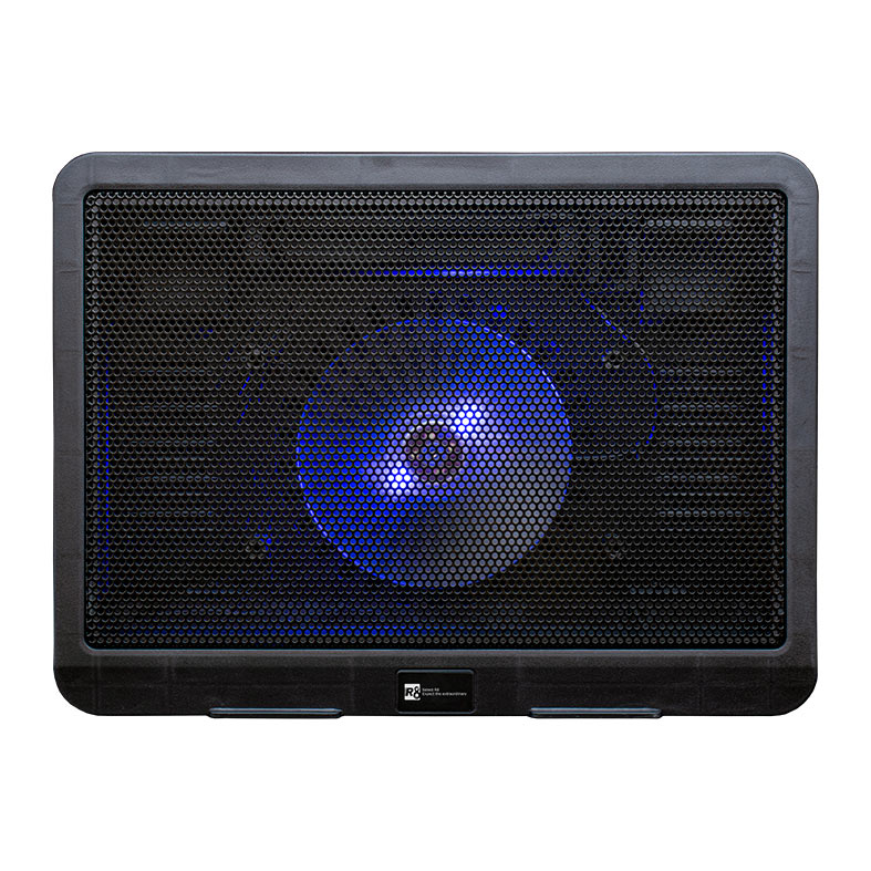 Base Para Notebook R8 C100, Ate 15.6 Pol, Preto, R8-C100-BL - imagem 1