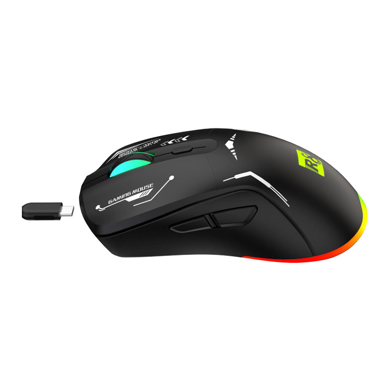 PRE VENDA - Mouse Gamer R8 G305, RGB, 4800DPI, 6 Botoes, Wireless, Preto, R8-G305-BK - miniatura 8