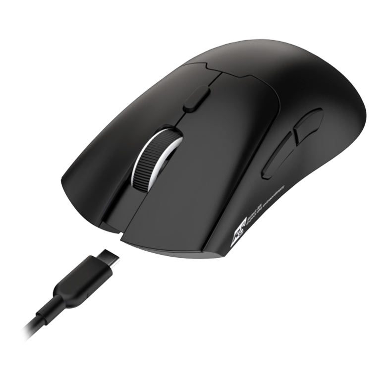 PRE VENDA - Mouse Gamer R8 G314, 12800DPI, 6 Botoes, Tri-Mode, Preto, R8-G314WL-BK - miniatura 6