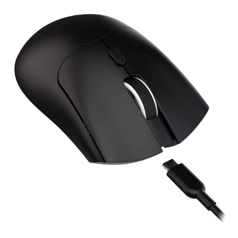 PRE VENDA - Mouse Gamer R8 G314, 12800DPI, 6 Botoes, Tri-Mode, Preto, R8-G314WL-BK - miniatura 4