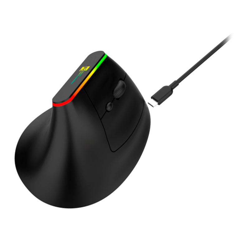 PRE VENDA - Mouse R8 X2, 1600DPI, 6 Botoes, Wireless, Preto, R8-X2WL-BK - miniatura 4