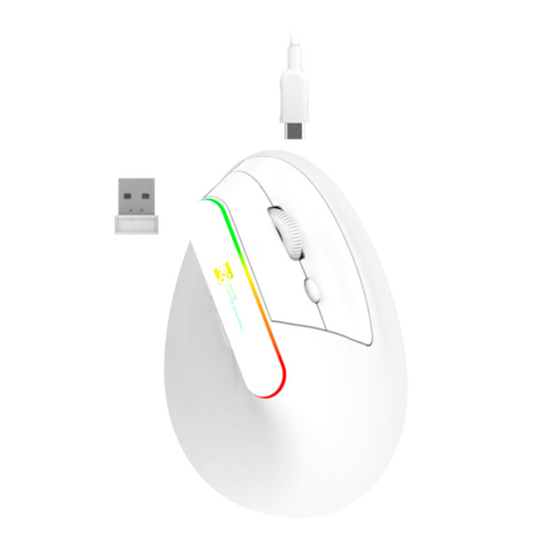PRE VENDA - Mouse R8 X2, 1600DPI, 6 Botoes, Wireless, Branco, R8-X2WL-WH - miniatura 3