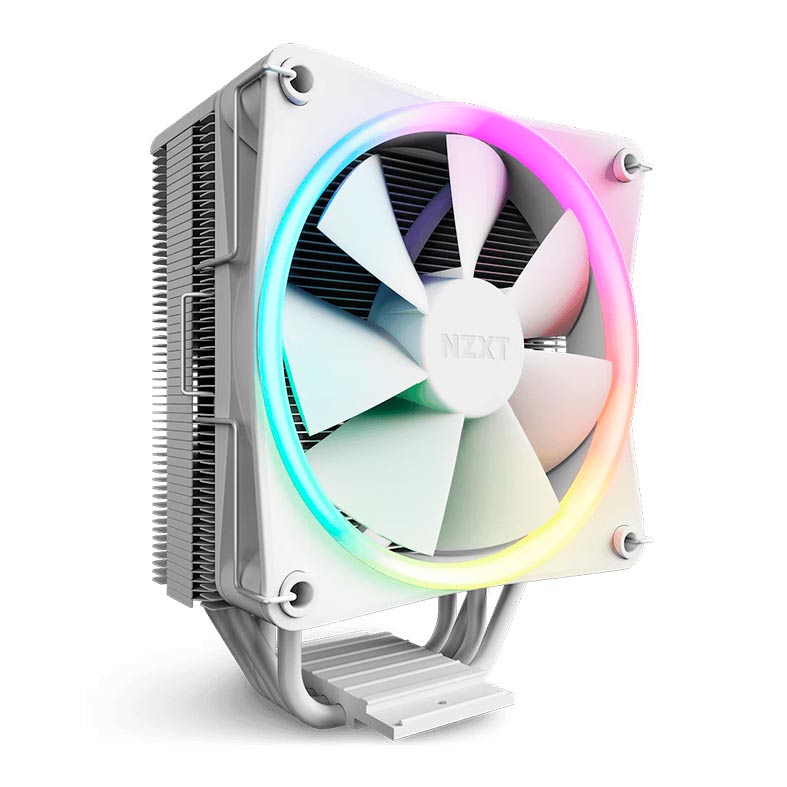 Cooler Para Processador NZXT T120 RGB, 120mm, Branco, RC-TR120-W1 - imagem 1