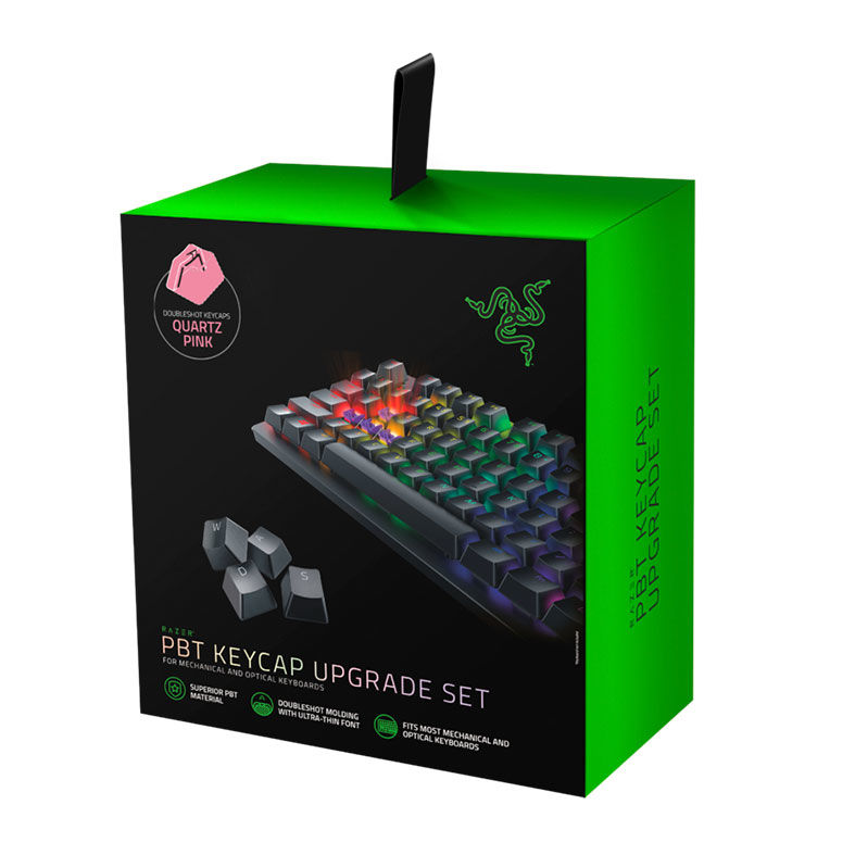 Conjunto de Teclas Razer PBT Doubleshot Rosa, RC21-01490300-R3M1 - imagem 1