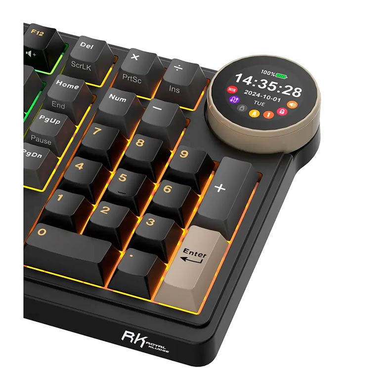 Teclado Mecanico Royal Kludge RK N99, RGB, Switch Cream, Phantom, RK-N99 - miniatura 8