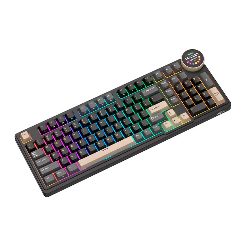 Teclado Mecanico Royal Kludge RK N99, RGB, Switch Cream, Phantom, RK-N99 - miniatura 4