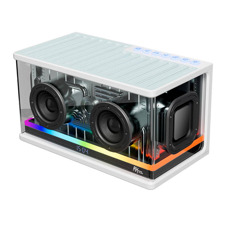 Caixa de Som Royal Kludge RK SH100, 40W RMS, Branco, RK-SH100 - imagem 1