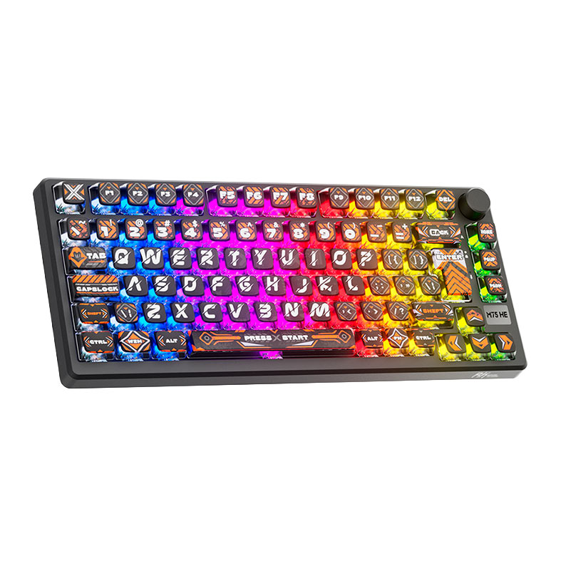 Teclado Mecanico Royal Kluge RKM75 HE, RGB, Switch Mint, Hephaestus, RKM75-HE - miniatura 3