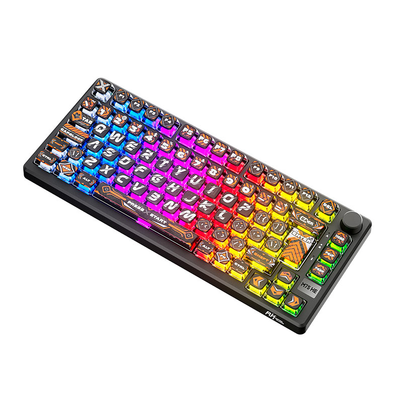 Teclado Mecanico Royal Kluge RKM75 HE, RGB, Switch Mint, Hephaestus, RKM75-HE - miniatura 5