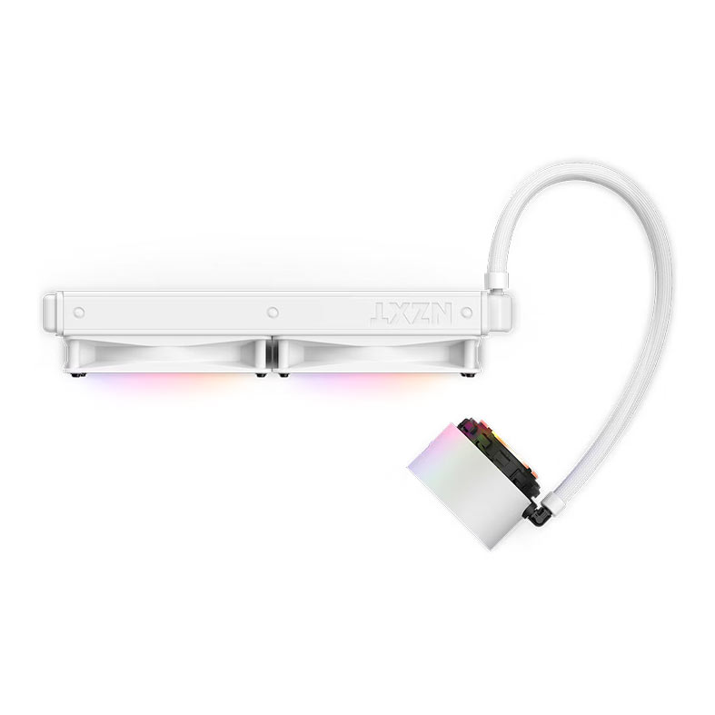 Water Cooler NZXT Kraken Elite 280 RGB, Display LCD, 280mm, Branco, RL-KR28E-W1 - miniatura 3