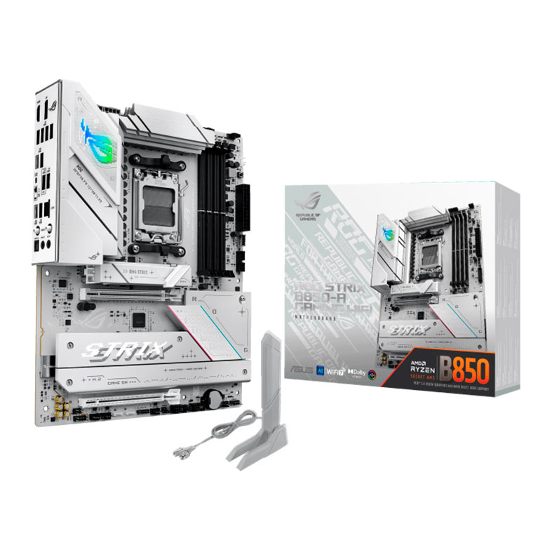Placa Mae Asus ROG Strix B850-A Gaming WiFi, DDR5, Socket AMD AM5, ATX, Chipset AMD B850, ROG-STRIX-B850-A-GAMING-WIFI - miniatura 3