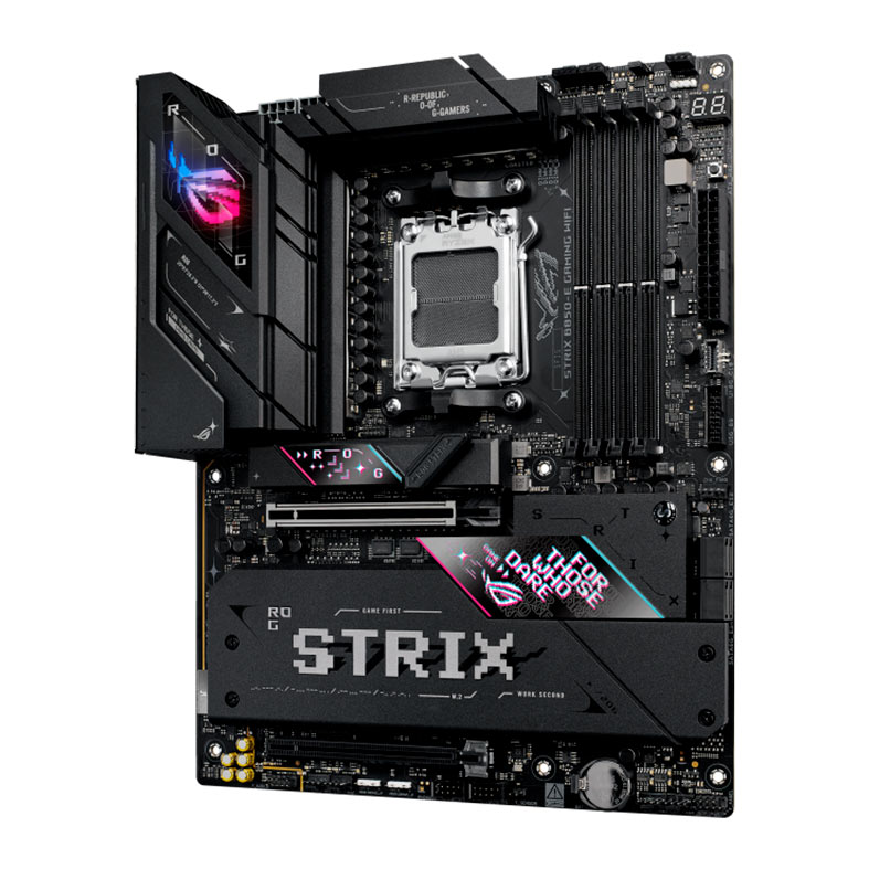 Placa Mae Asus ROG Strix B850-E Gaming WiFi, DDR5, Socket AMD AM5, ATX, Chipset AMD B850, ROG-STRIX-B850-E-GAMING-WIFI - miniatura 5