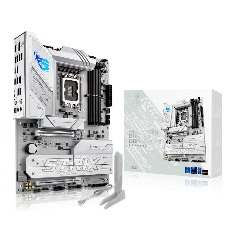 Placa Mae Asus ROG Strix B860-A Gaming WiFi, DDR5, LGA1851, ATX, Chipset Intel B860, ROG-STRIX-B860-A-GAMING-WIFI - miniatura 3