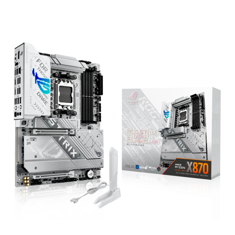 Placa Mae Asus ROG Strix X870-A Gaming WiFi, DDR5, Socket AMD AM5, ATX, Chipset AMD X870, ROG-STRIX-X870-A-GAMING-WIFI - miniatura 3