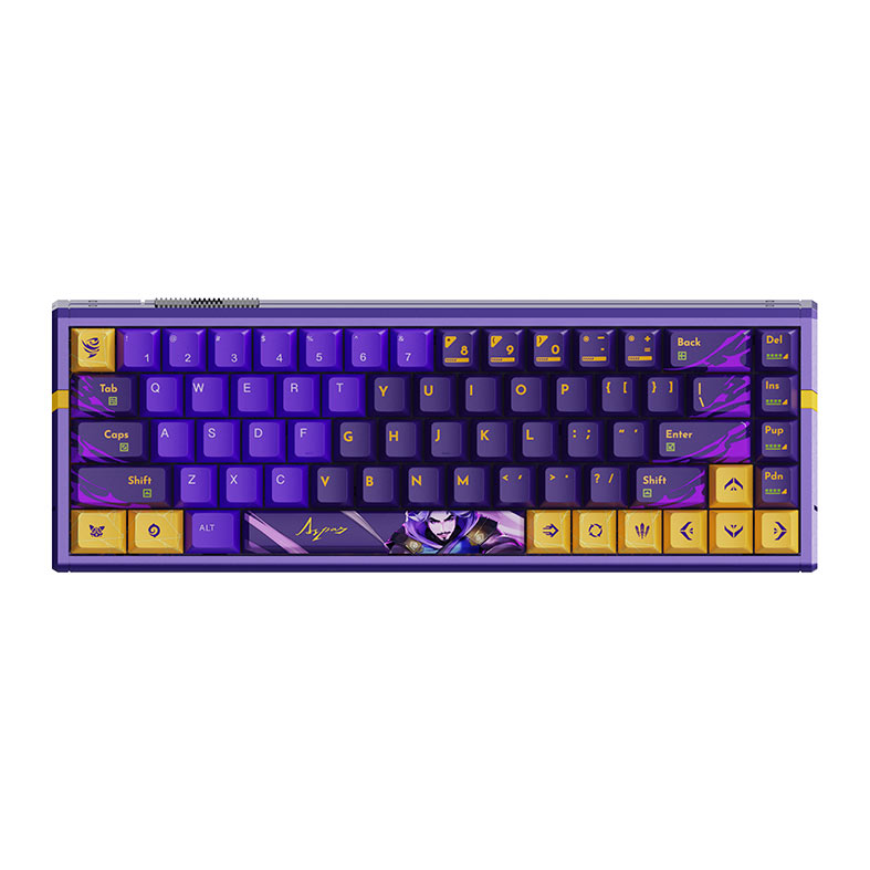 PRE VENDA - Teclado Magnetico ATK Gear X Aspas RS6 Ultra, RGB, Switch Gateron Jade Gaming Max, RS6-ULT-ASPAS - miniatura 4