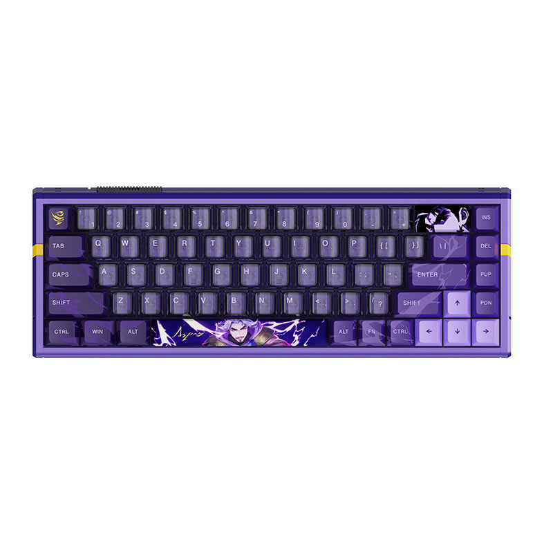 PRE VENDA - Teclado Magnetico ATK Gear X Aspas RS6 Ultra, RGB, Switch Gateron Jade Gaming Max, RS6-ULT-ASPAS - miniatura 3