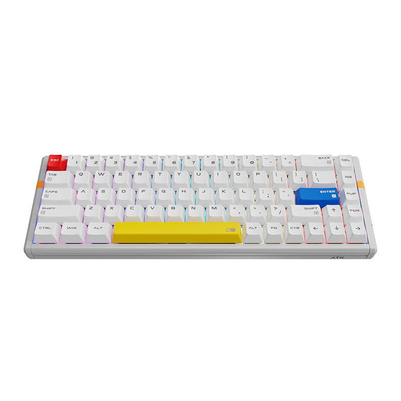 PRE VENDA - Teclado Magnetico ATK Gear RS6 Ultra, RGB, Switch TTC RGB Magneto, White Shadow Warrior, RS6-ULT-SKR-WRR - miniatura 4