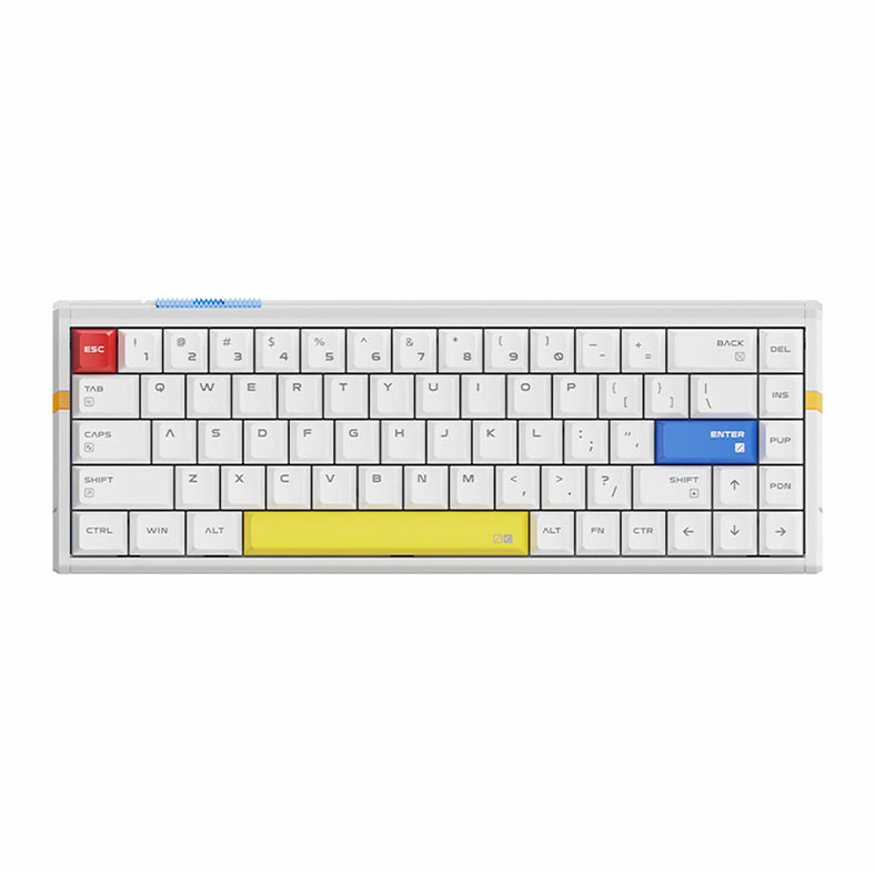 PRE VENDA - Teclado Magnetico ATK Gear RS6 Ultra, RGB, Switch TTC RGB Magneto, White Shadow Warrior, RS6-ULT-SKR-WRR - miniatura 3