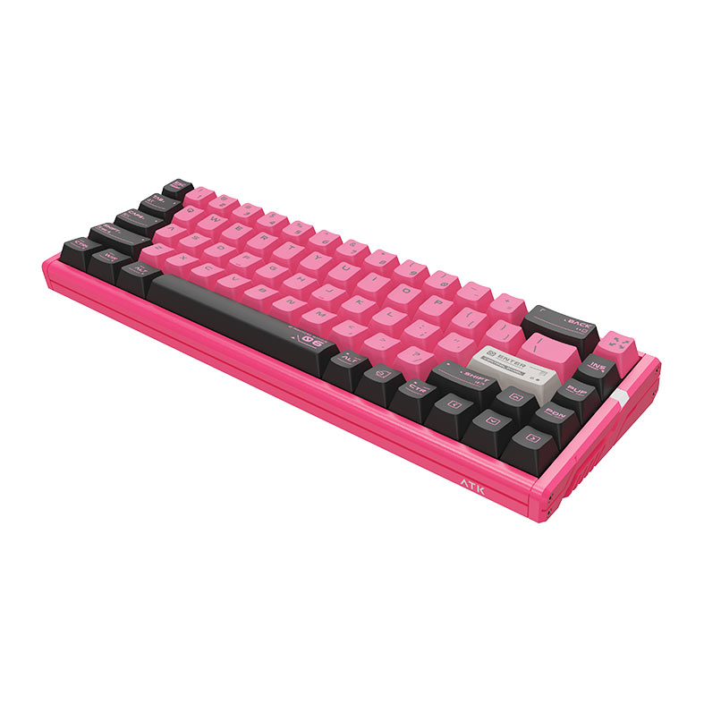 PRE VENDA - Teclado Magnetico ATK Gear RS6 Ultra, RGB, Switch Gateron Jade Gaming, Sakura Warrior, RS6-ULT-WT - miniatura 6