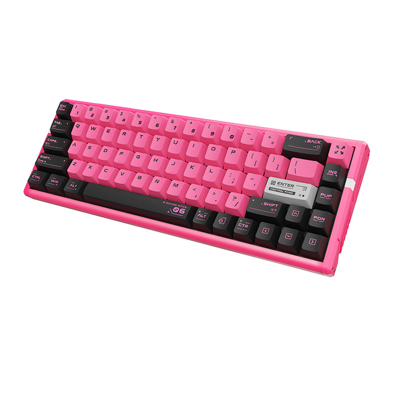PRE VENDA - Teclado Magnetico ATK Gear RS6 Ultra, RGB, Switch Gateron Jade Gaming, Sakura Warrior, RS6-ULT-WT - miniatura 3