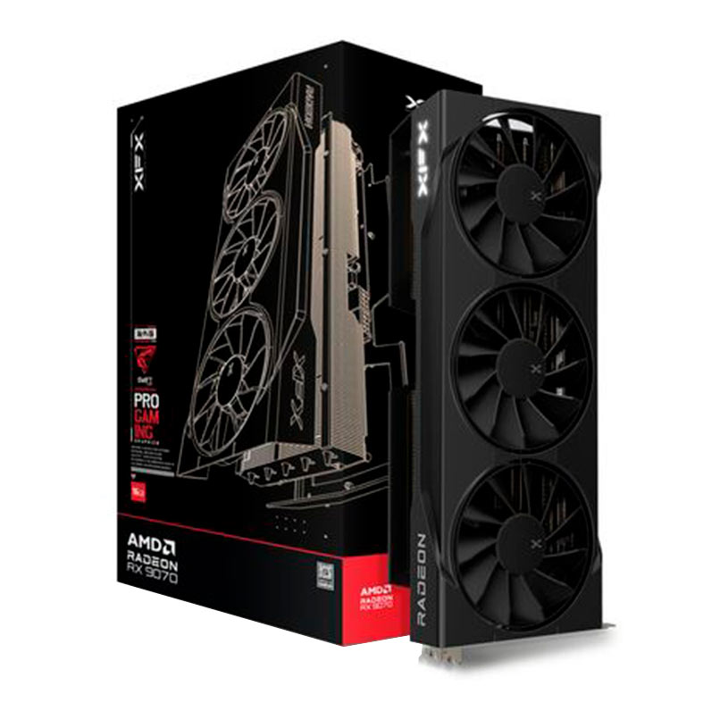 Placa de Video XFX Radeon RX 9070 Swift Triple Fan Gaming OC Edition, 16GB, GDDR6, 256-bit, RX-97SWFB3B9 - miniatura 3