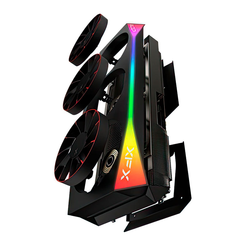 Placa de Video XFX Radeon RX 9070 XT Mercury OC Magnetic Air Edition, 16GB, GDDR6, 256-bit, RX-97TMARGB9 - miniatura 6