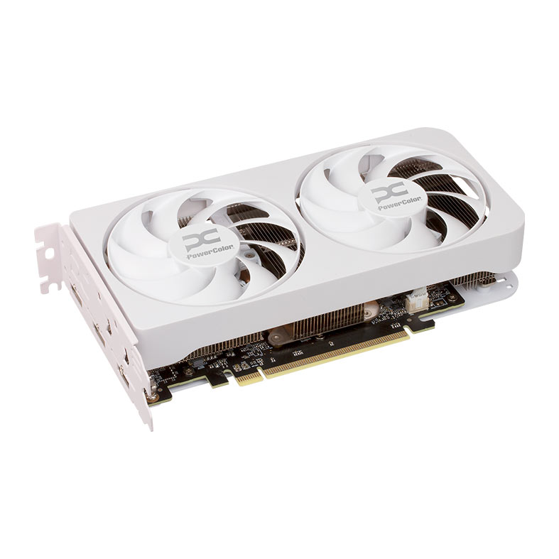 Placa de Video PowerColor Radeon RX 9060 XT Reaper White, 16GB, GDDR6, 128-bit, RX9060XT-16G-A-WHITE - miniatura 4