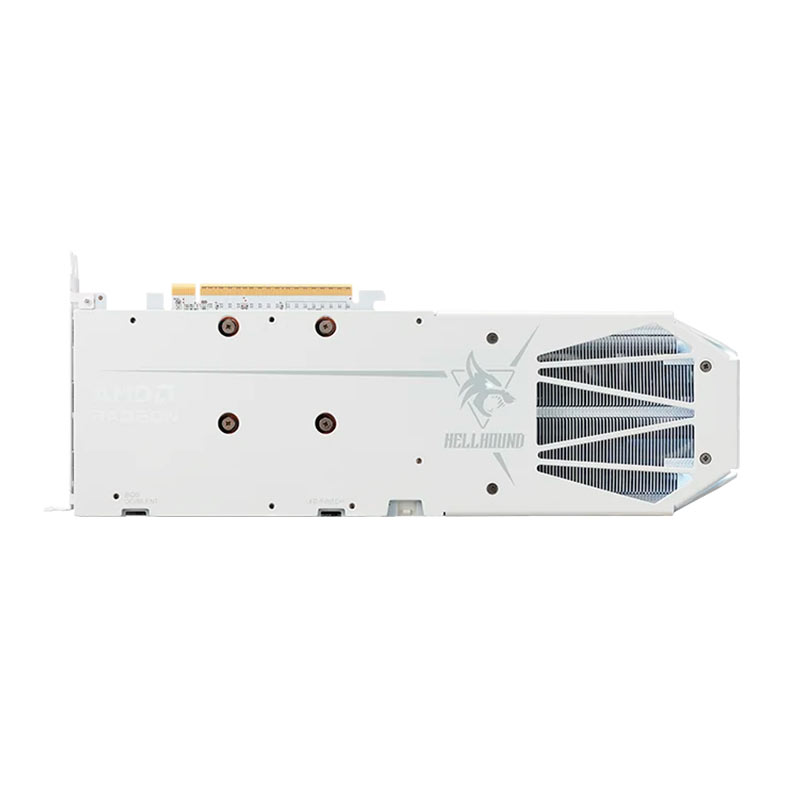 Placa de Video PowerColor Radeon RX 9060 XT Hellhound Spectral White OC, 16GB, GDDR6, 128-bit, RX9060XT-16G-L-OC-WHITE - miniatura 8