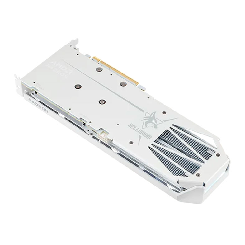 Placa de Video PowerColor Radeon RX 9060 XT Hellhound Spectral White OC, 16GB, GDDR6, 128-bit, RX9060XT-16G-L-OC-WHITE - miniatura 7