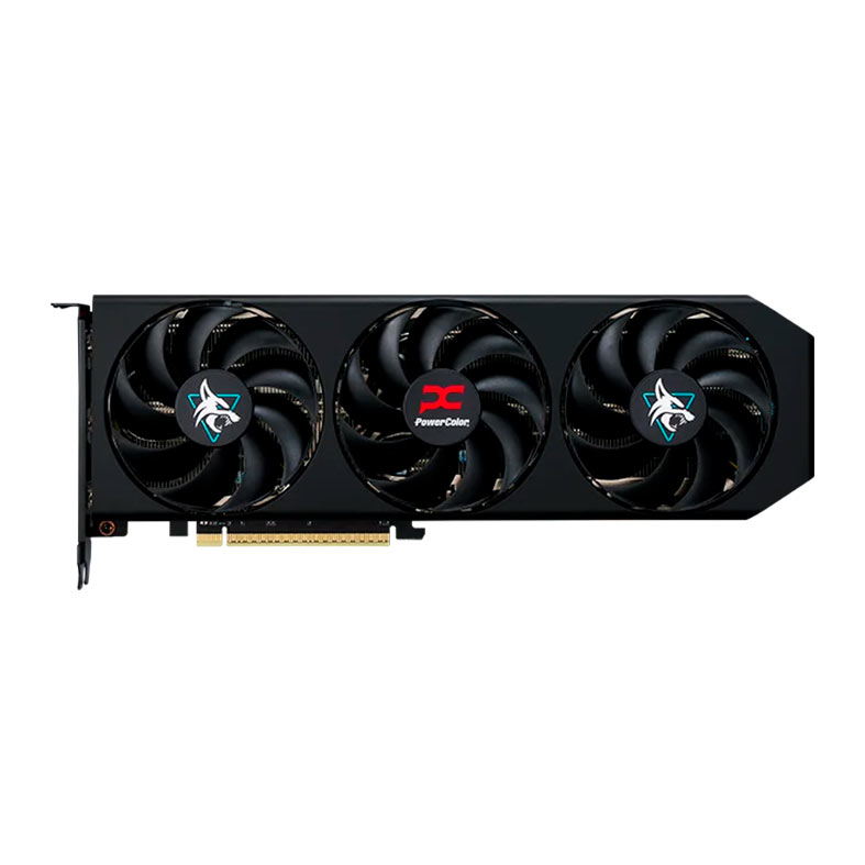 Placa de Video PowerColor Radeon RX 9060 XT Hellhound OC, 16GB, GDDR6, 128-bit, RX9060XT-16G-L-OC - imagem 1
