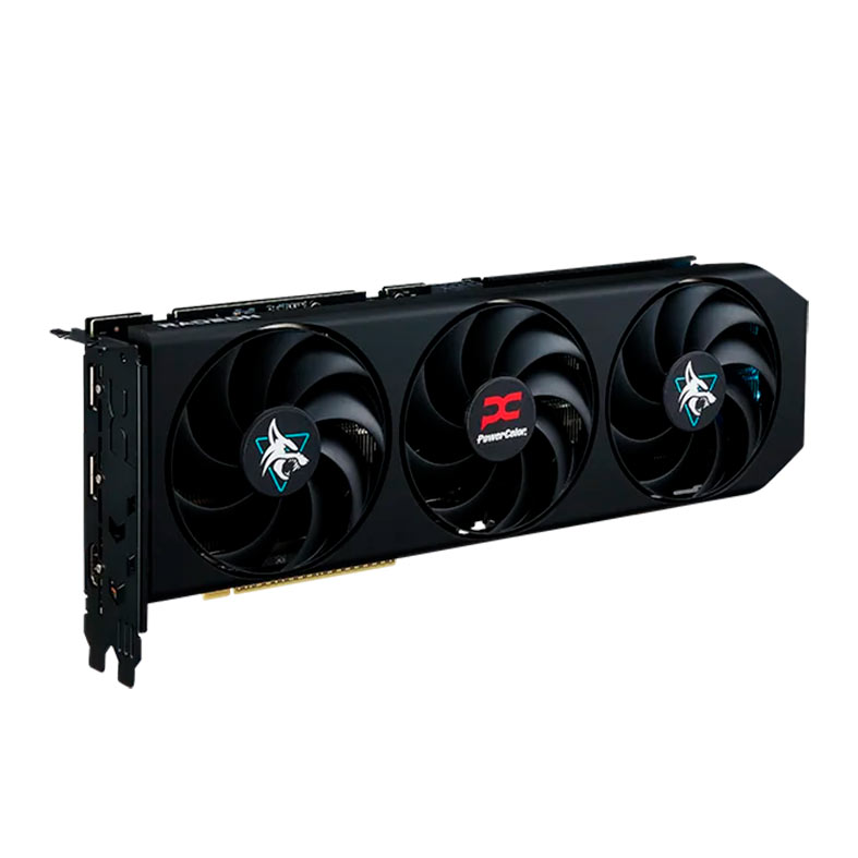Placa de Video PowerColor Radeon RX 9060 XT Hellhound, 8GB, GDDR6, 128-bit, RX9060XT-8G-L-OC - miniatura 4