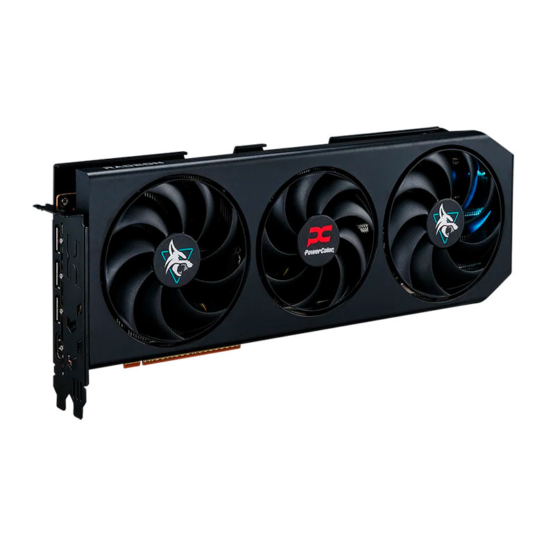 Placa de Video PowerColor Radeon RX 9070 Hellhound OC, 16GB, GDDR6, 256-bit, RX9070-16G-L-OC - miniatura 4