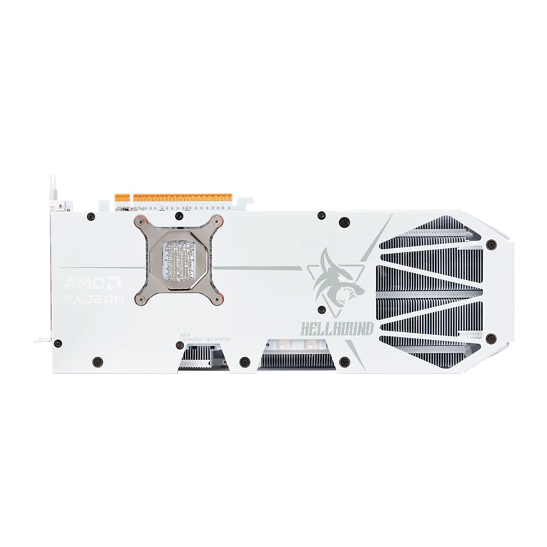 Placa de Video PowerColor Radeon RX 9070 XT Hellhound OC White, 16GB, GDDR6, 256-bit, RX9070XT-16G-L-OC-WHITE - miniatura 7